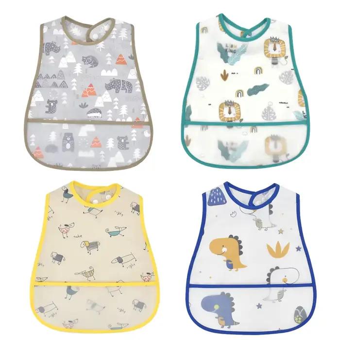 Bavoirs EVA pour bébé, motif de dessin animé mignon