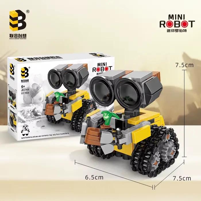 Kit de blocs de construction Wall-E, modèle de film Moc, assemblage de Robot, figurine de Science-Fiction, jouet éducatif, cadeau pour enfants