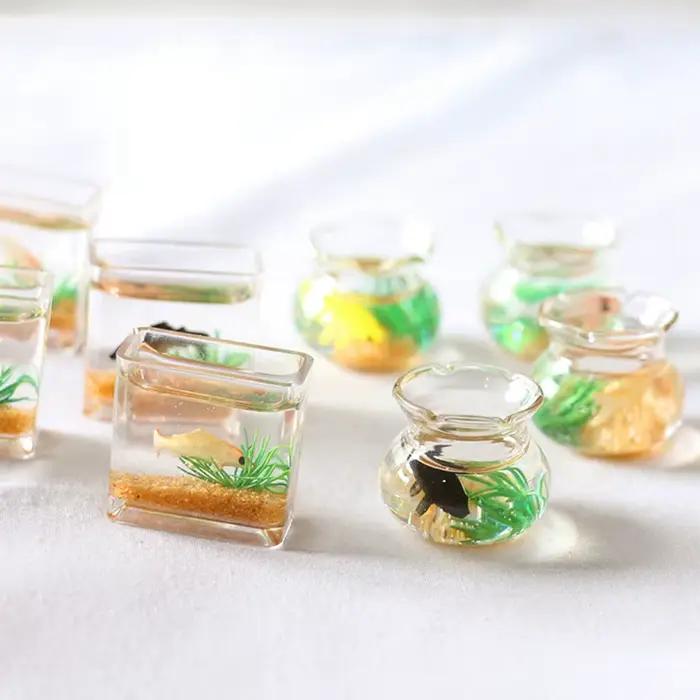 1Pc poupée Aquarium maison