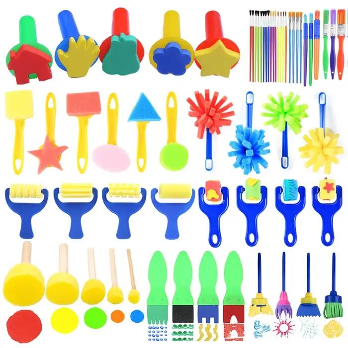 Ensemble de pinceaux éponge pour peinture