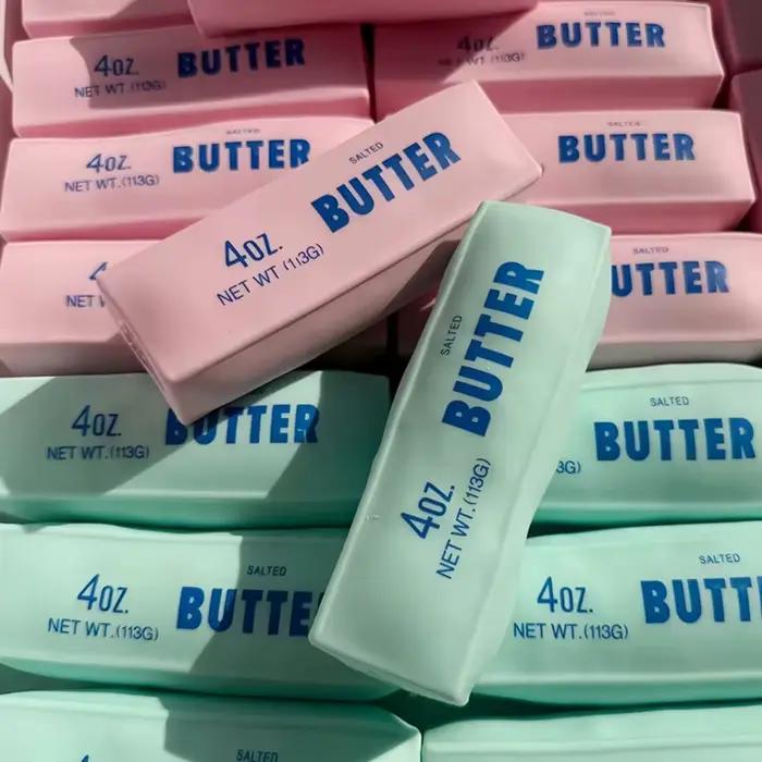 Jouet sensoriel créatif en forme de bâton de beurre, bloc de construction à presser sans rebond, jouet anti-stress pour adultes