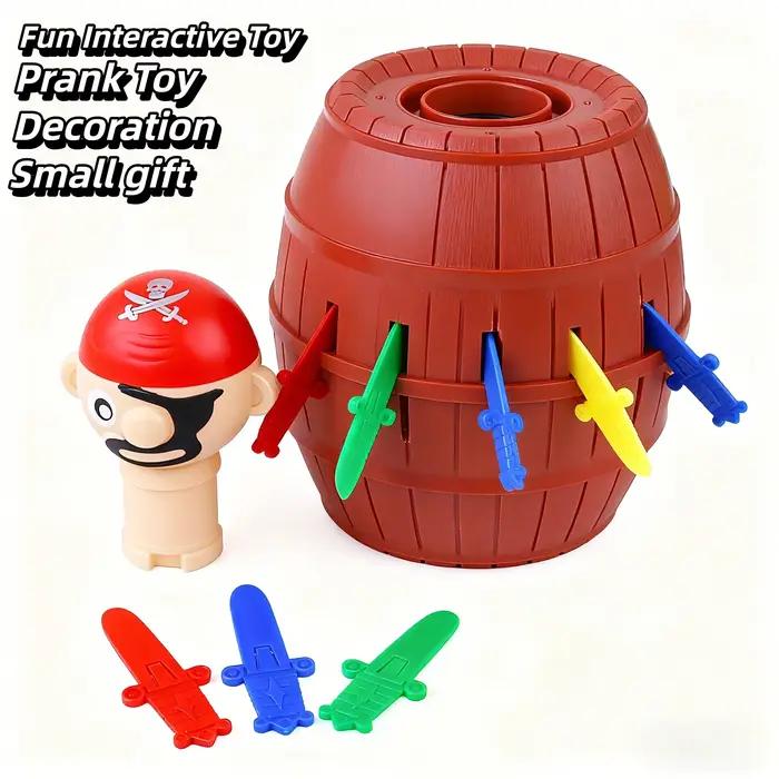 Jeu de piraterie en forme de baril