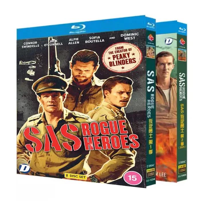 SAS: Rogue Heroes Saison 1-2 Série TV 4 disques Blu-ray toutes régions Haute définition BD