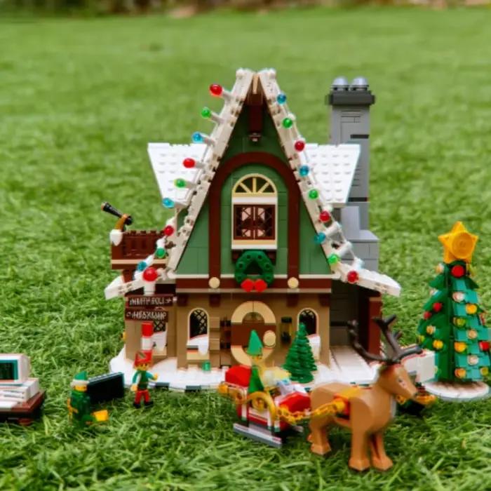 En stock – 1197 pièces – Ensembles de blocs de construction Fairy Club – Jouet créatif à assembler soi-même – Scène de maison – Ornements populaires pour les loisirs – Idéal pour Noël
