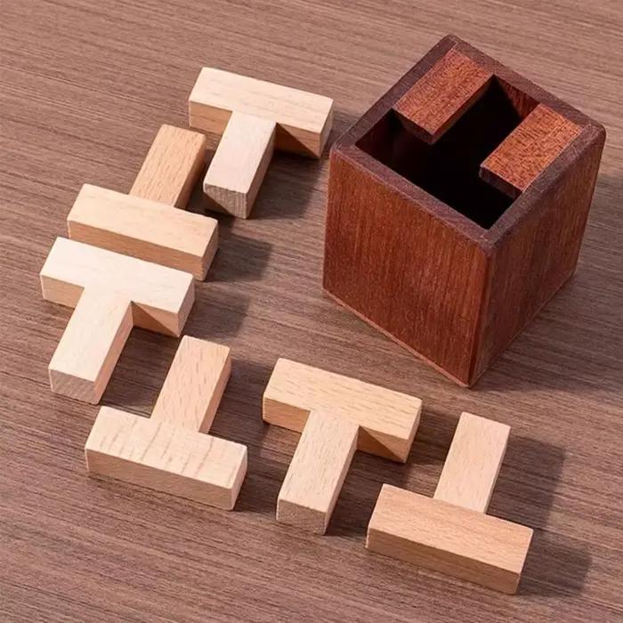 Puzzle en forme de T de difficulté élevée