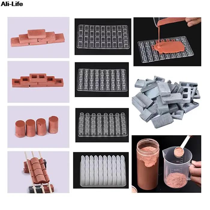 Mini Brique de Construction en Silicone pour Table de Sable