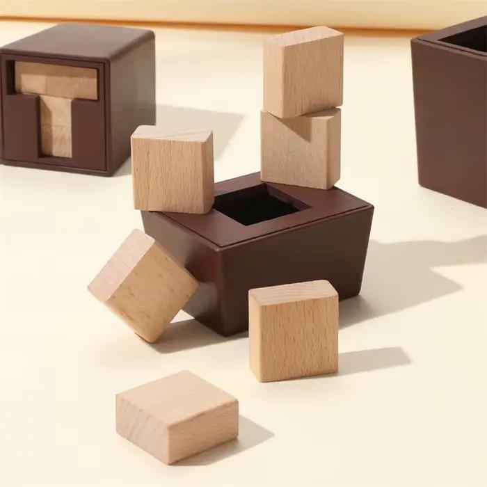 Puzzle en T de difficulté élevée