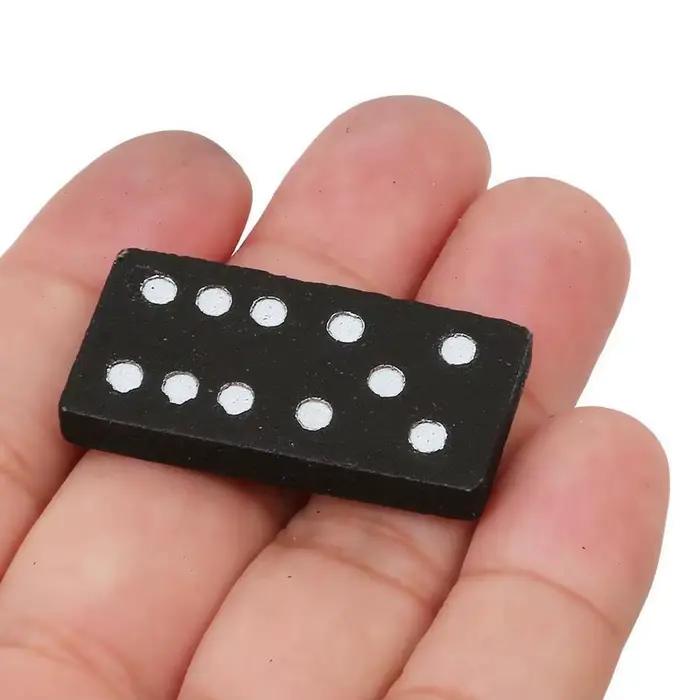 Kits de blocs de dominos en bois