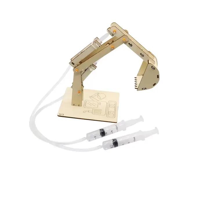 Pelle hydraulique bricolage étudiant technologie petite Production Science et éducation jouet modèle Science expérience jouet