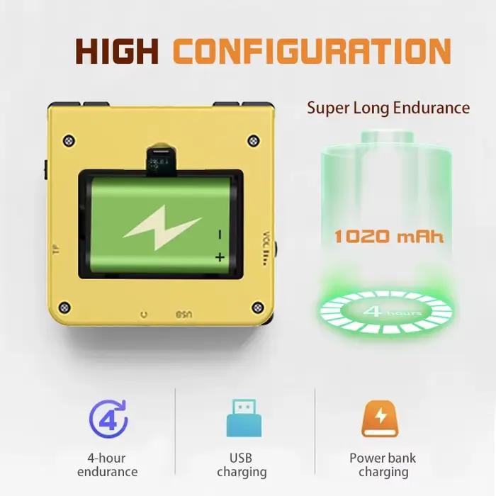 Powkiddy V90 3.0 pouces IPS écran rétro Console de jeu vidéo Open Source pour PS1 Mini Console de jeu Portable 64G 15000 jeux