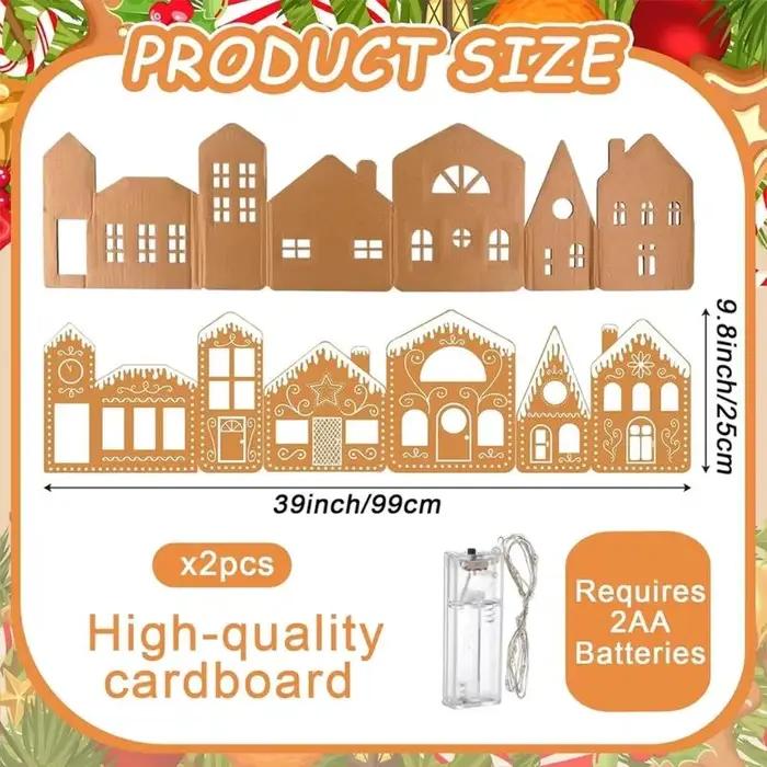 G6KF – maison gâteau noël construite à main