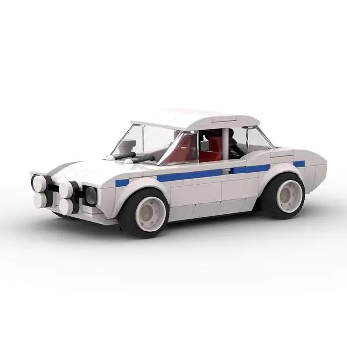 Blocs de construction ABS pour voitures de sport MOC MK1 Escort ensemble de construction compatible Lego pour garçons et filles occasions spéciales anniversaires fêtes