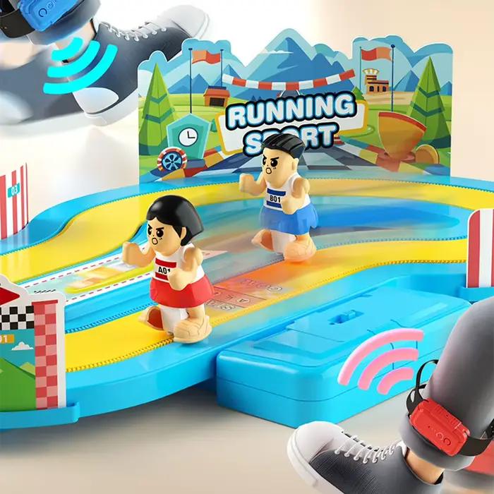 Jeu de course sur piste à détection de mouvement