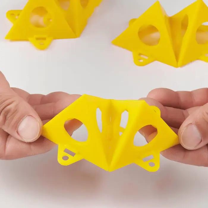 Mini-trépieds de support pyramidaux pour le travail du bois, supports de peinture triangulaires, blocs de coussin, ensembles d'outils auxiliaires