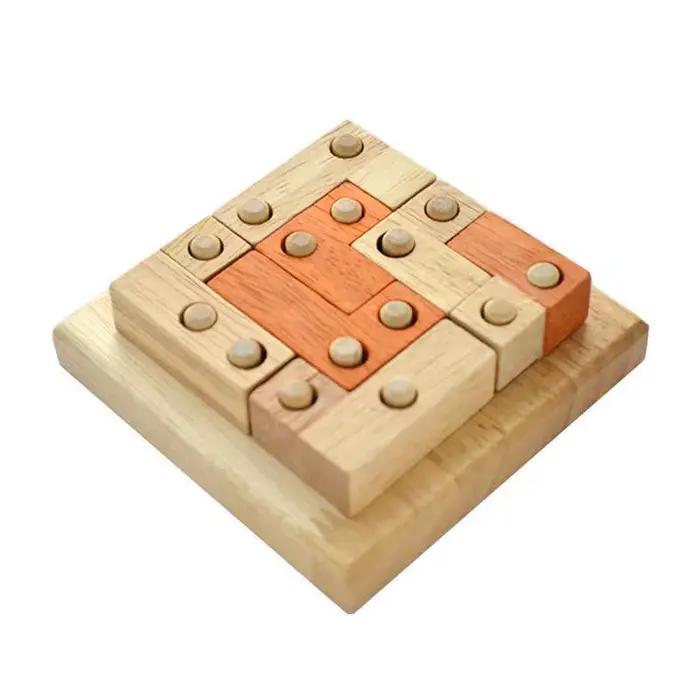 Jeu de Puzzle cognitif de forme géométrique