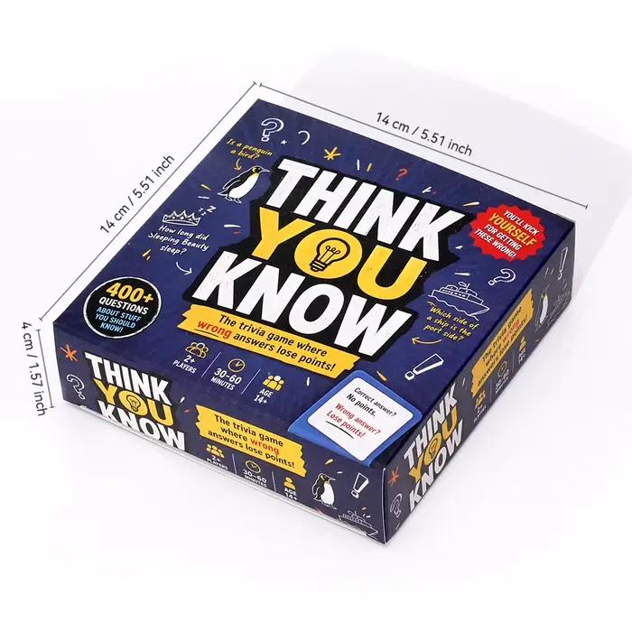 Jeu de cartes de questions amusantes