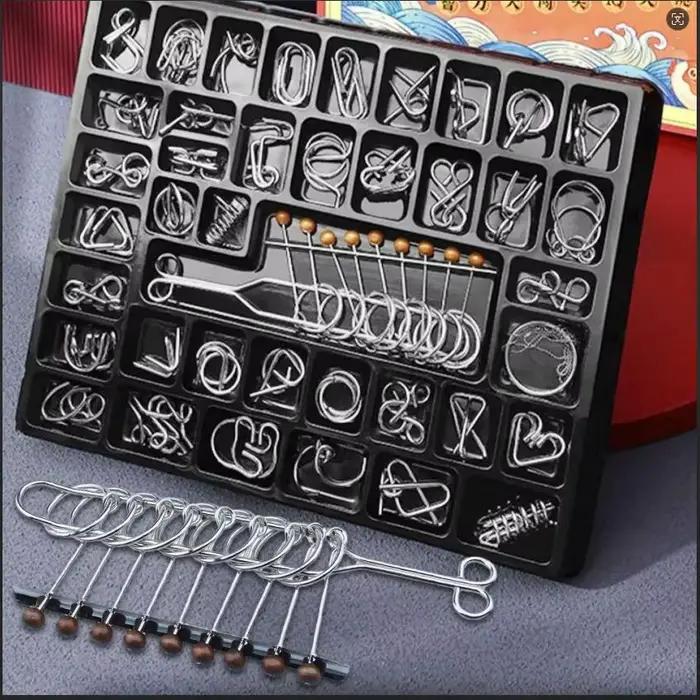 Puzzle en fil métallique