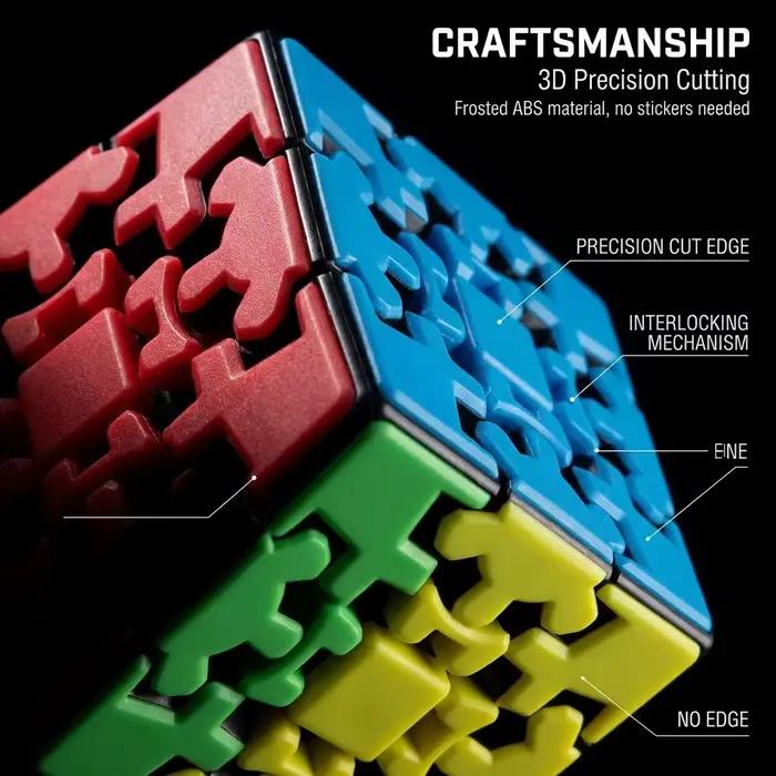 Cube à engrenages 3x3x3 de troisième ordre