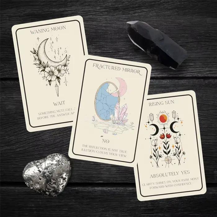 Jeu de cartes Oracle célestes 12x8cm