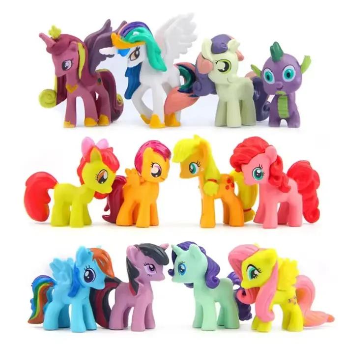 12 figurines My Little Pony