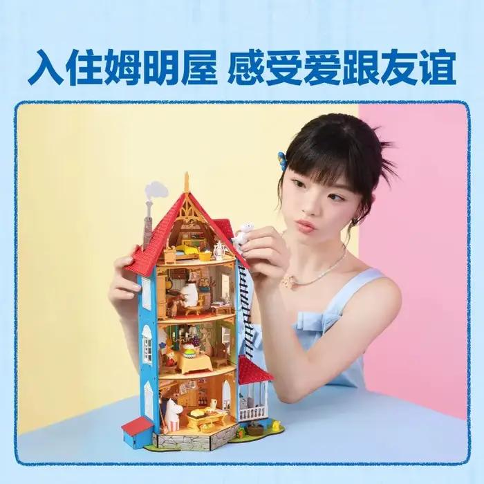 Nouveau produit officiel Rolife : Série Moomin Cabin