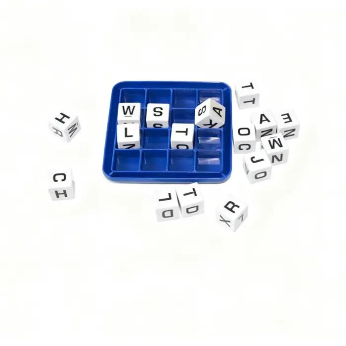 Boggle : le jeu de dés de recherche de mots rapide en 3 minutes