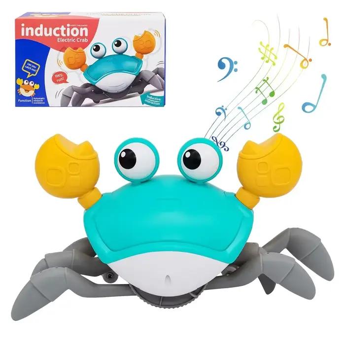 Crabe dansant, jouet pour bébés rampant