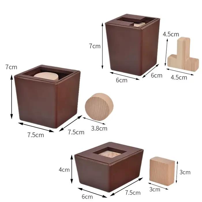 Puzzle en T de difficulté élevée