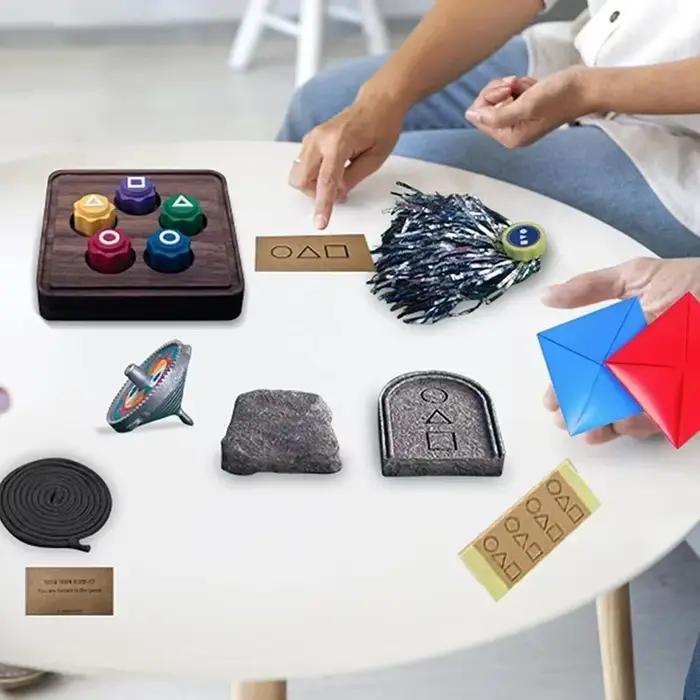 Jeu de lancer traditionnel coréen Gonggi, lancer de calmar Gonggi