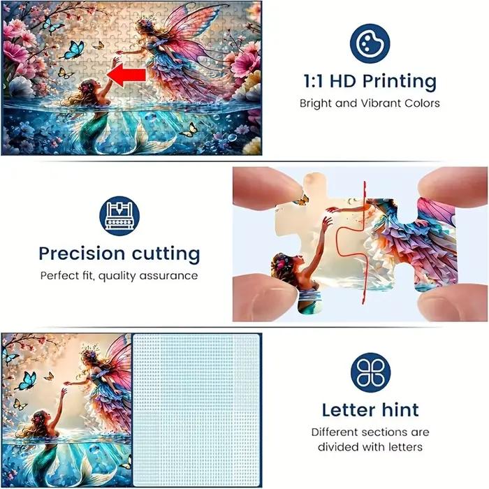 Puzzles pour adultes, chevaux galopant sur le rivage