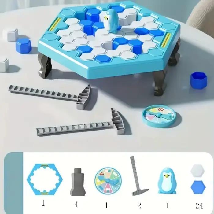 Sauver pingouin frapper jouet de glace