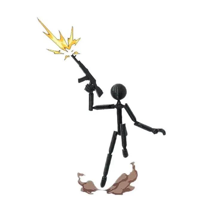 Jouet Stickman multi-articulés