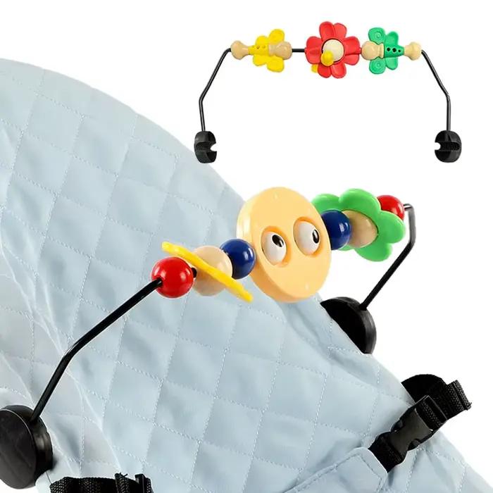 Jouet suspendu en forme d'animal de compagnie pour bébé, hochet 30CM gris ou rouge pour berceau, chaise à bascule, poussette et sièges auto