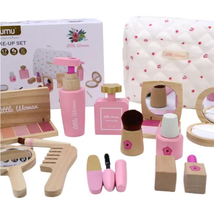 Jouets de maquillage en bois