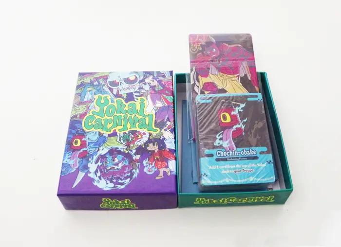 Jeu de société Yokai Carnival | Jeu stratégique passionnant et rapide | 2-5 joueurs | 15 minutes de temps de jeu
