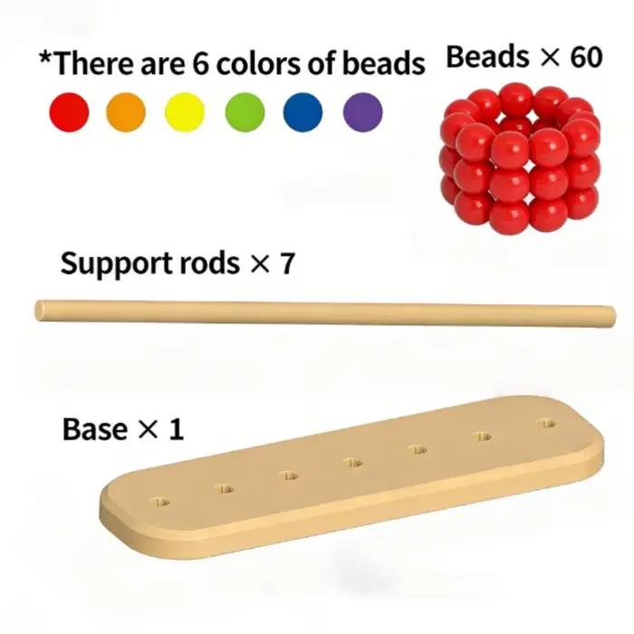 Jeu de table d'association de perles