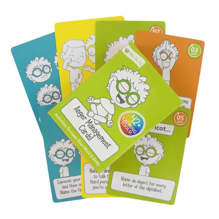 Jeu de cartes de gestion de la colère