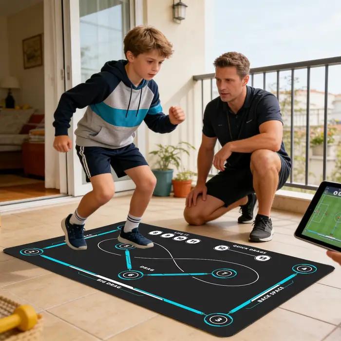Tapis d'entraînement de hockey