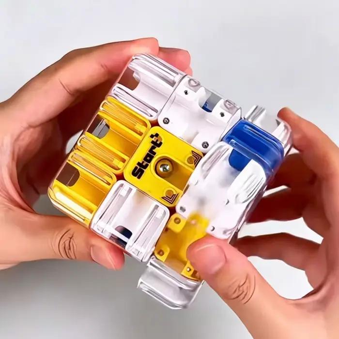 Nouveauté : Cube de labyrinthe 3D à billes roulantes