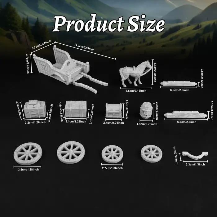 Miniature de caravane RPG