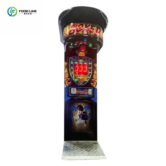 Console de jeu de boxe à monnayeur personnalisée pour centre commercial, machine d'arcade de boxe pour divertissement sportif en intérieur