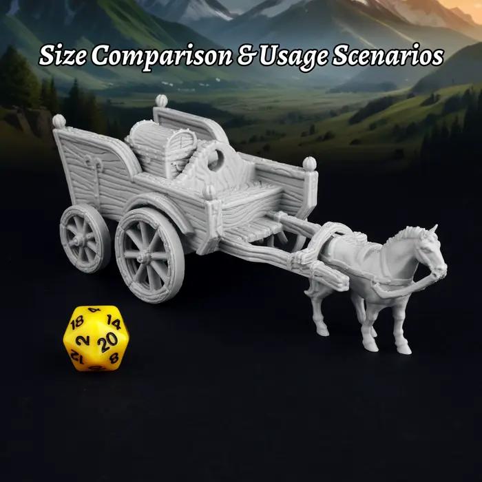 Miniature de caravane RPG