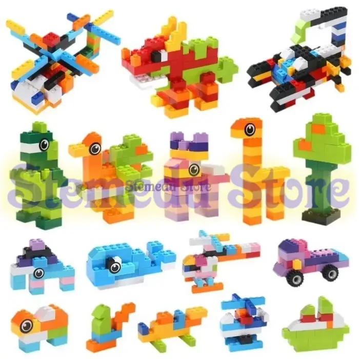 Blocs de construction en vrac Decennia s, briques autobloquantes, ABS, variété de couleurs, compatibles LEGO, jouet éducatif pour 14 ans et plus