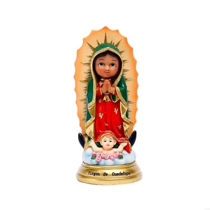 Statue notre-dame Guadalupe, bénédiction des vierges maries, Figurines en résine, Sculptures, Collections, cadeau religieux