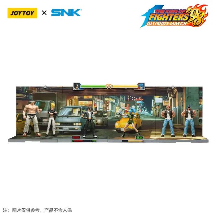 [EN STOCK] figurine JOYTOY SNK 1/18 KOF '98UM Base de scène-modèle de rue japonaise anniversaire