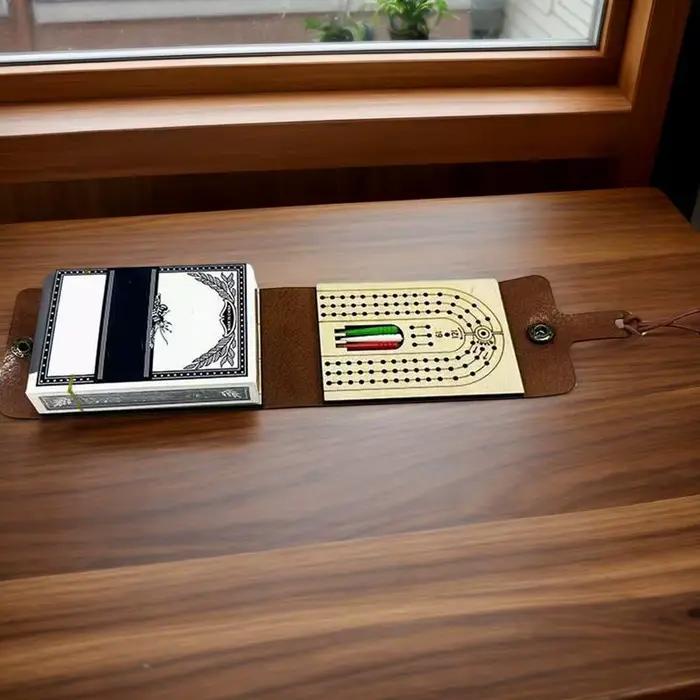 Jeu de société de Cribbage pliant