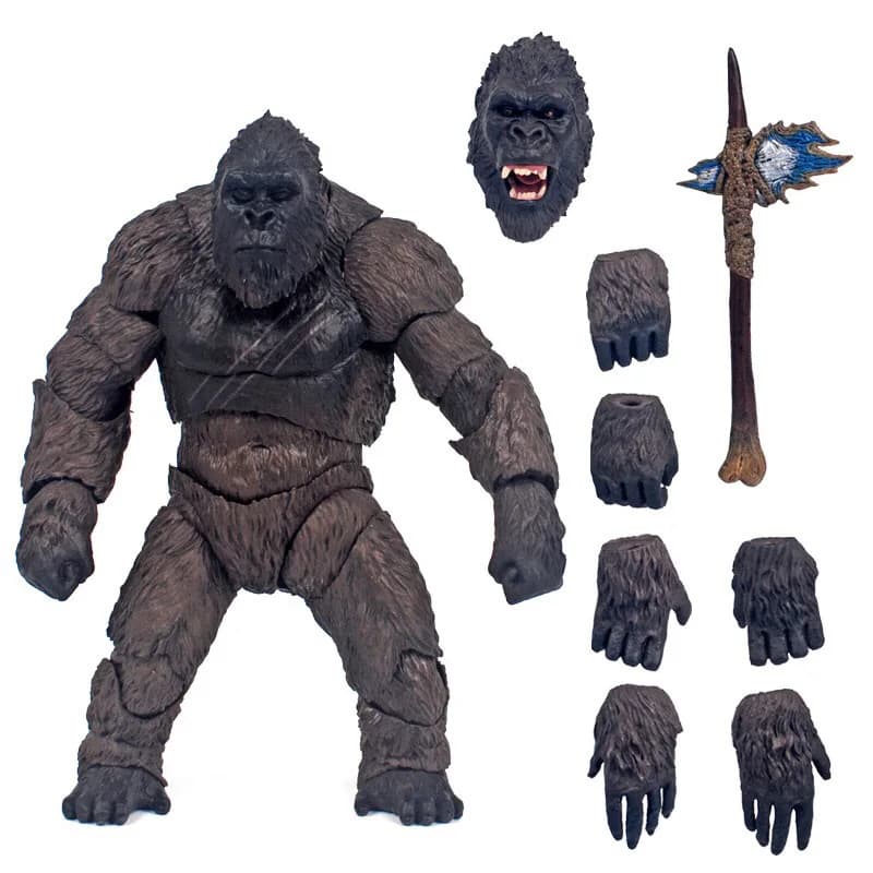 Figurine d'action King Kong Vs Godzilla, modèle de film, articulations mobiles, chimpanzés Gojira Fi