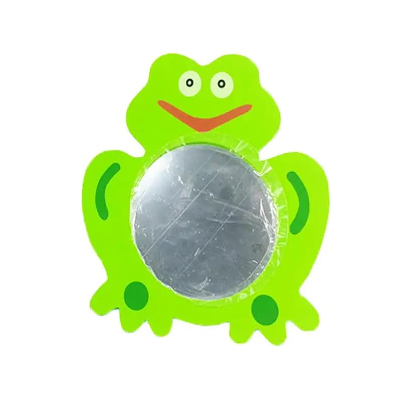 Jouets pour tout-petits en EVA, miroir de dessin animé, petit jouet miroir, design crabe ou grenouil