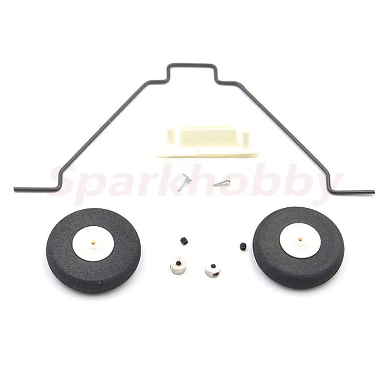 1400mm surfeur X8/800mm Mini surfeur 800 planeur fil d'acier train d'atterrissage avec roue éponge p