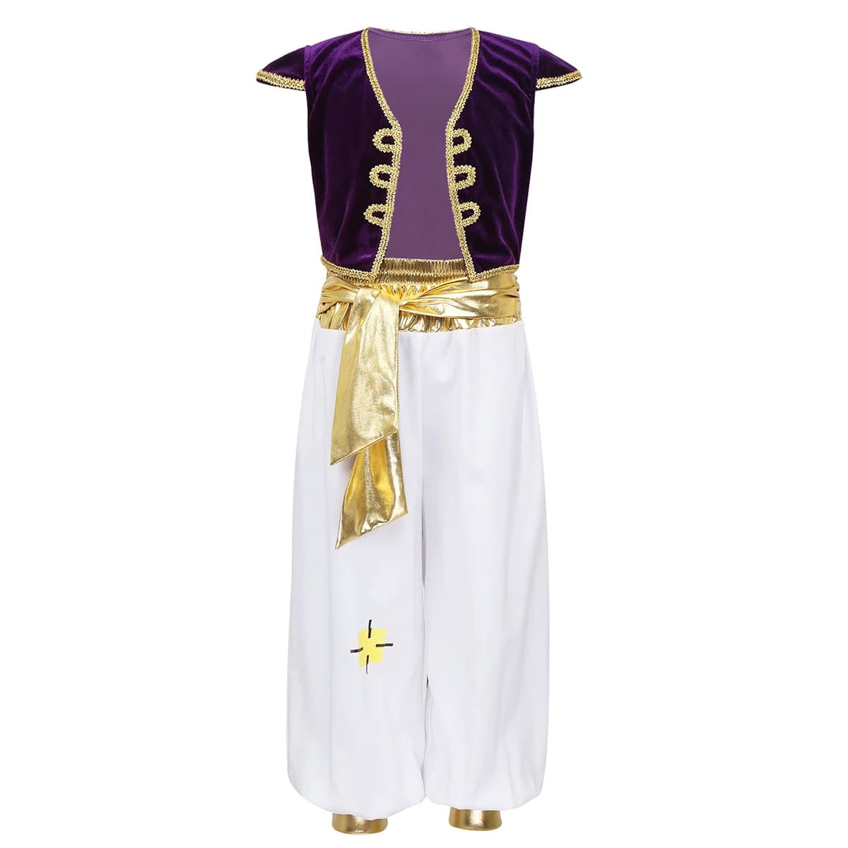 Costume de prince persan arabe pour enfants garçons, idéal pour le carnaval, les fêtes à thème, avec